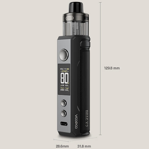 dimensions du kit drag x2